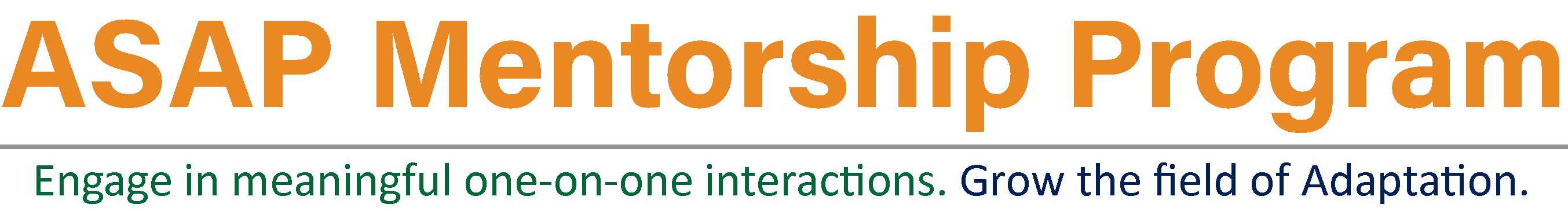 ASAP Mentorship Logo
