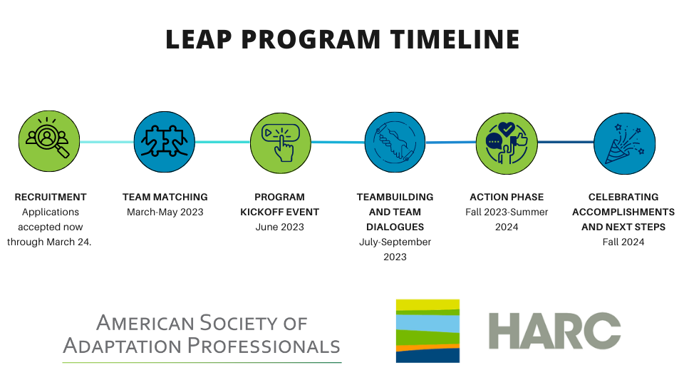 Leap Program Timeline - Linear